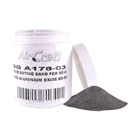 AIRCRAFT Sand Blasting Sand For Sg A178 150grit 1 Kg Aluminium Oxide Bd-60